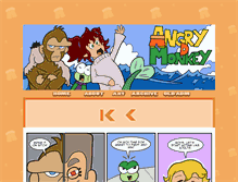Tablet Screenshot of angrydmonkey.net